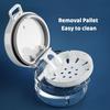 Retainer Case Clear Denture Case Large Denture Bath Box with Strainer Basket Denture Storage Soak Container Brace Holder Cleaner