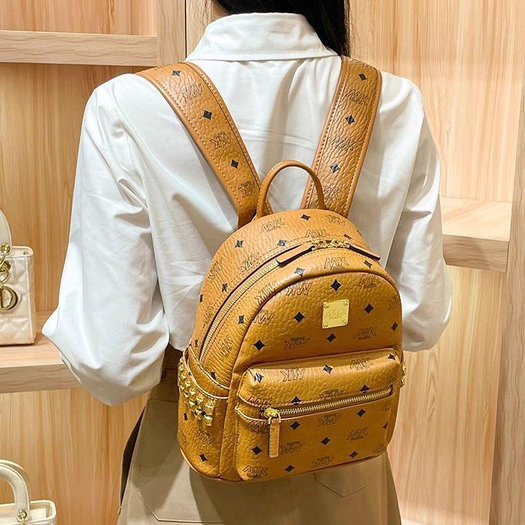 Сумка через плечо из натуральной кожи, новый женский элитный и модный рюкзак, дорожный рюкзак большой вместимости