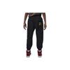 Jordan MJ Chinese New Year Logo Embroidered Lace-Up Casual Cuffed Knit Joggers Kids Joggers Black HJ8052-010