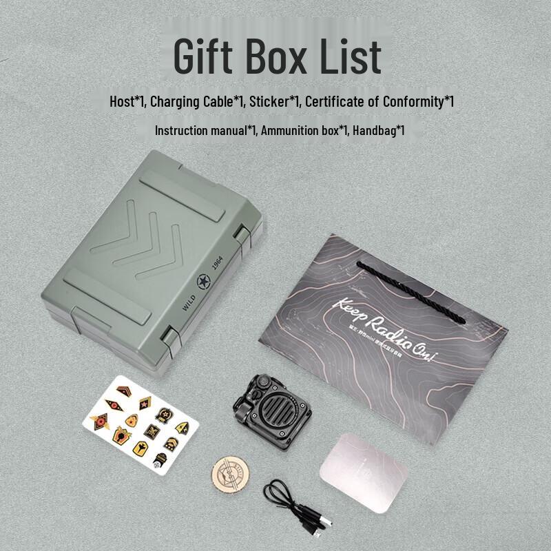 Elvis Radio Wild Mini Portable Bluetooth Speaker