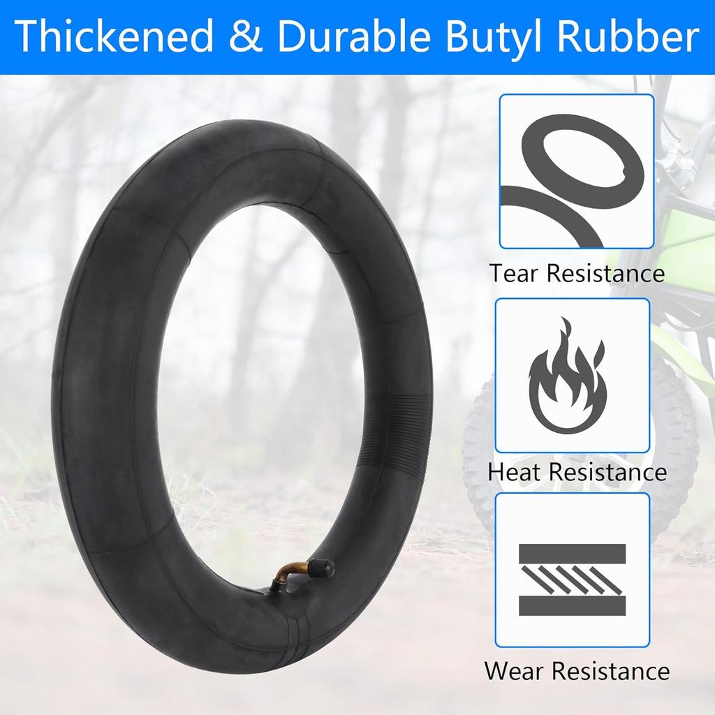 RUTU 12.5X2.75 12 1/2 X 2 3/4 Inner Tube For MX350 MX400 Rocket Electric Dirt Bike Scooter Stroller X-Treme X-560 EZip E-500 E-750 E-900
