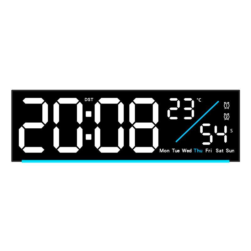 Multifunctional LED Digital Alarm Clock - Stylish Desktop & Living Room Dual Use 5527