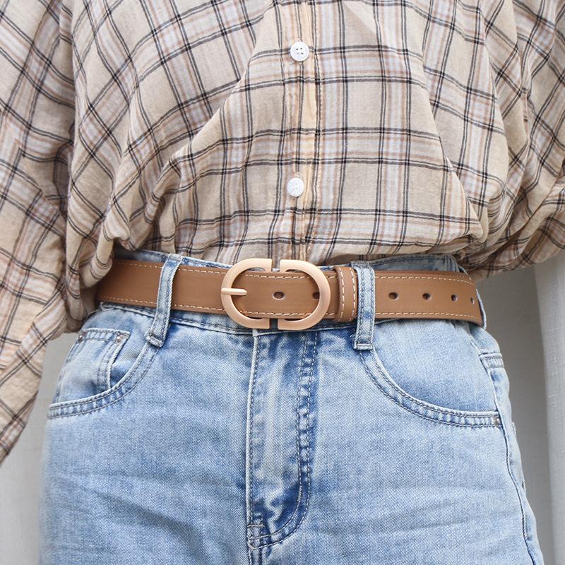 105 см Женский Пояс Металлическая Пряжка Пояс Костюм Джинсы Аксессуары для Одежды