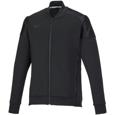 Mizuno Тренировочная куртка-толстовка из эластичного джерси для легкого размера 32MCA055 Движение, Черный, XL,