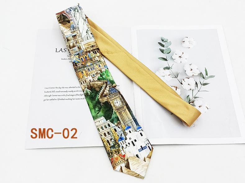 Британская цифровая печать ретро галстук, полиэстер ручной работы цветок мужской костюм аксессуары 8 см