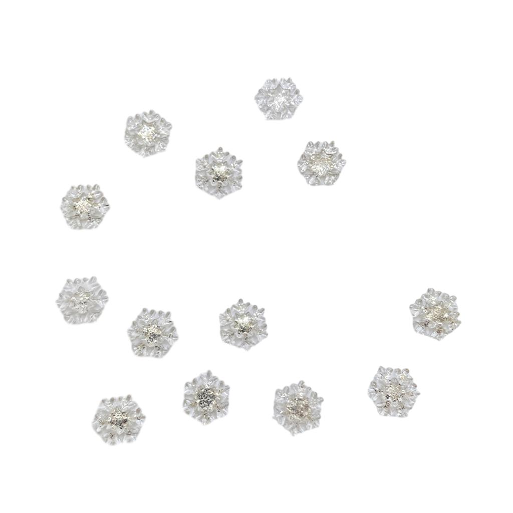 Блестящие Стразы для ногтей Снежинки Стразы для ногтей с плоской задней частью для самодельных ювелирных изделий Изделия для дизайна ногтей Украшения Принадлежности
