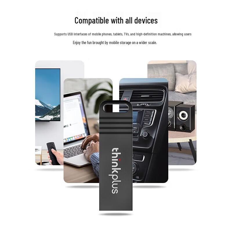 ThinkPlus Lenovo MU221 USB 2.0 Metal Flash Drive
