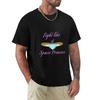 Fight Like A Space Princess T-Shirt Boys Whites Summer Top Graphics Graphic Tshirt Men