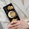 Sun Moon Face Cell Phone Case for Samsung Galaxy S26 Ultra S25 S24 S23 S22 S21 S20 Note10 Cover