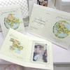 10Pcs Cute Korean Kpop Photocard Holder 3-inch Photocard Back Card Foldable Card Holder Decor Paper Board DIY Packing Material