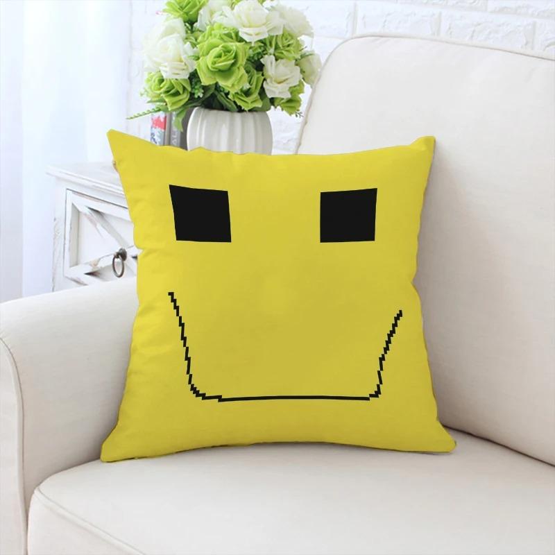 Creative Expression Pattern Pillowcase Car Ornaments Office Living Room Sofa Home Pillowcase