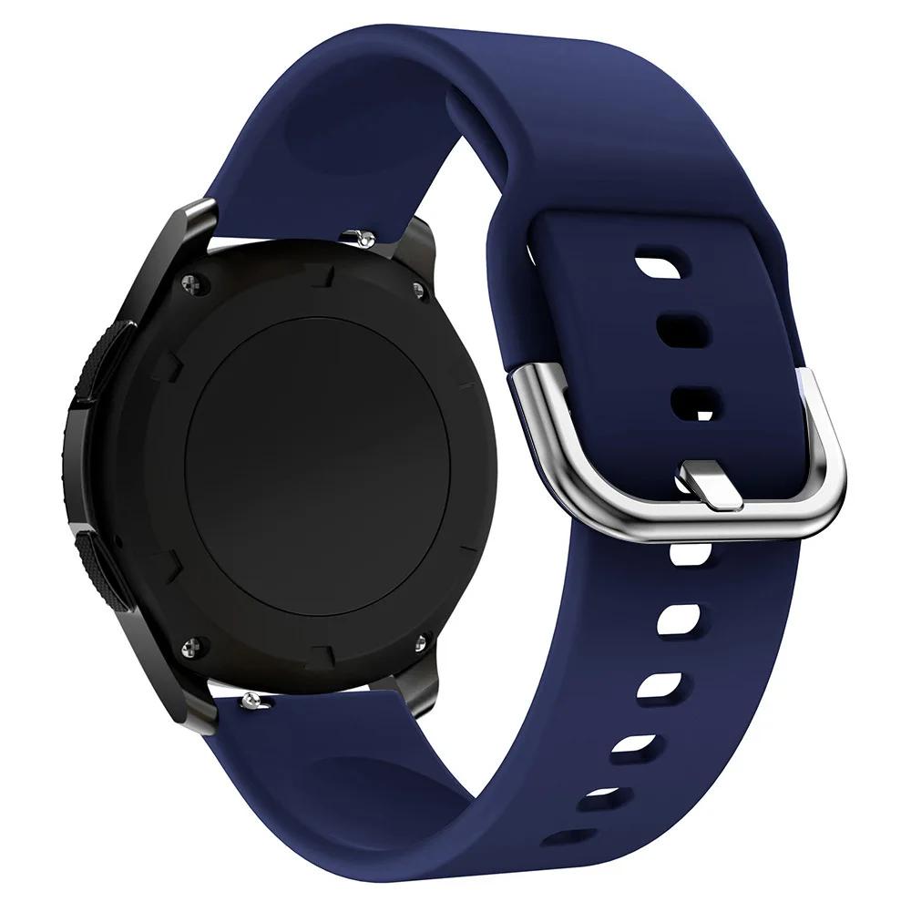 20 мм/22 мм ремешок для Samsung Galaxy Watch Active 2 40 мм 44 мм 3 Gear Sport браслет сменный ремешок для часов 20 мм 22 ремешок для часов