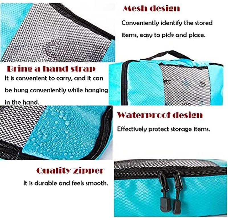 5-sets of Household Storage Bag for Home and Travel Clothing Storage Lockers Packaging and Portable Storage Rack Clothes Holding