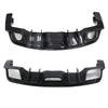 15-17 Ford Mustang Carbon Fiber Rear Lip Kit: US Version Quad Outlet Spoiler
