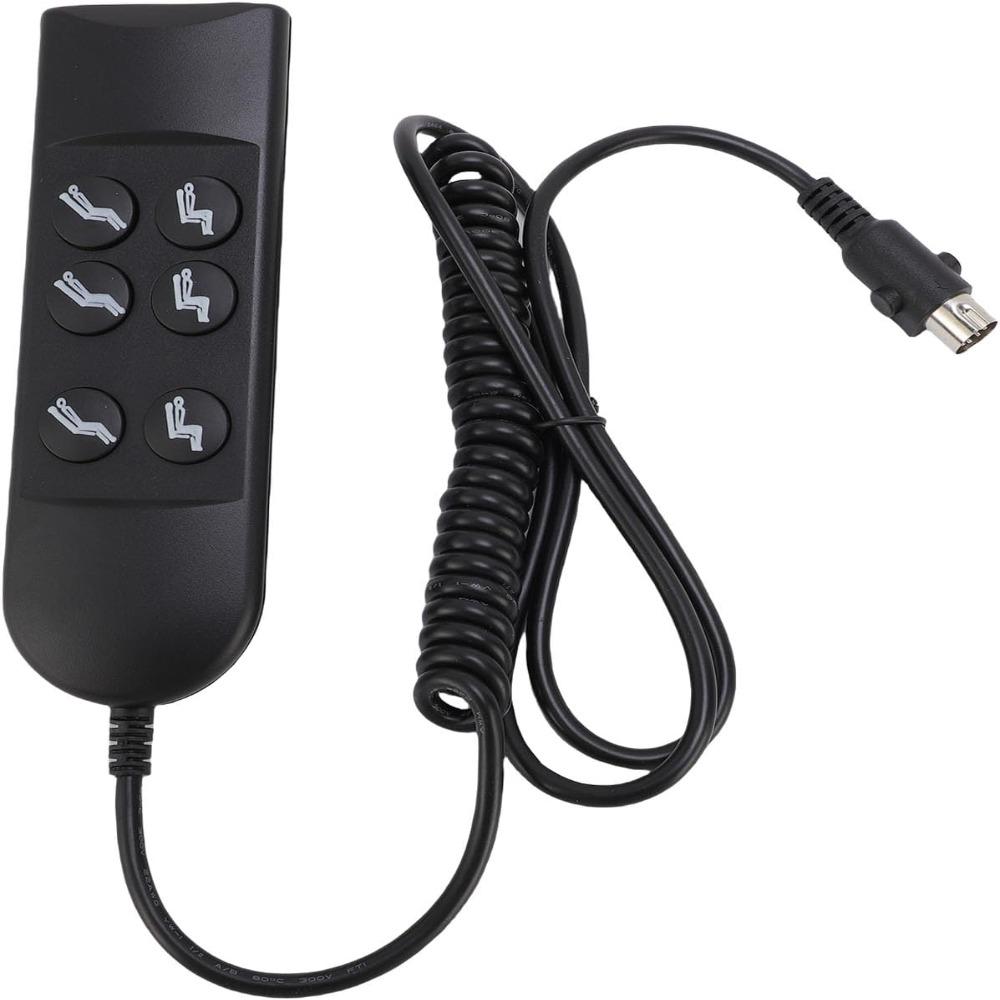 5 Pin Connector Power Recliner Controller 6 Button Recliner Hand Control For Senior
