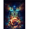 Diy Алмазная вышивка Красивая ремесленная картина Сова Мозаика Подарок Животное Алмазный настенный художественный декор