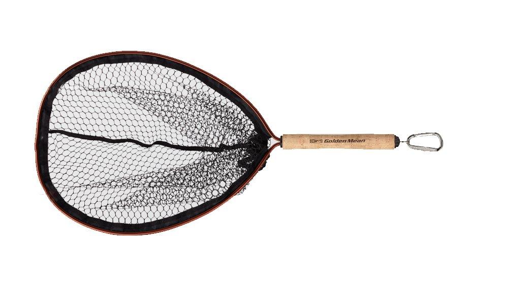 Golden Mean Landing Net GM Trout Net Brown M