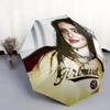 1 шт. Автоматический складной зонт - Узор с индивидуальным именем Billie Eilish, Портативная и складная конструкция с 8 спицами, Рождественские и Дни рождения Подарки