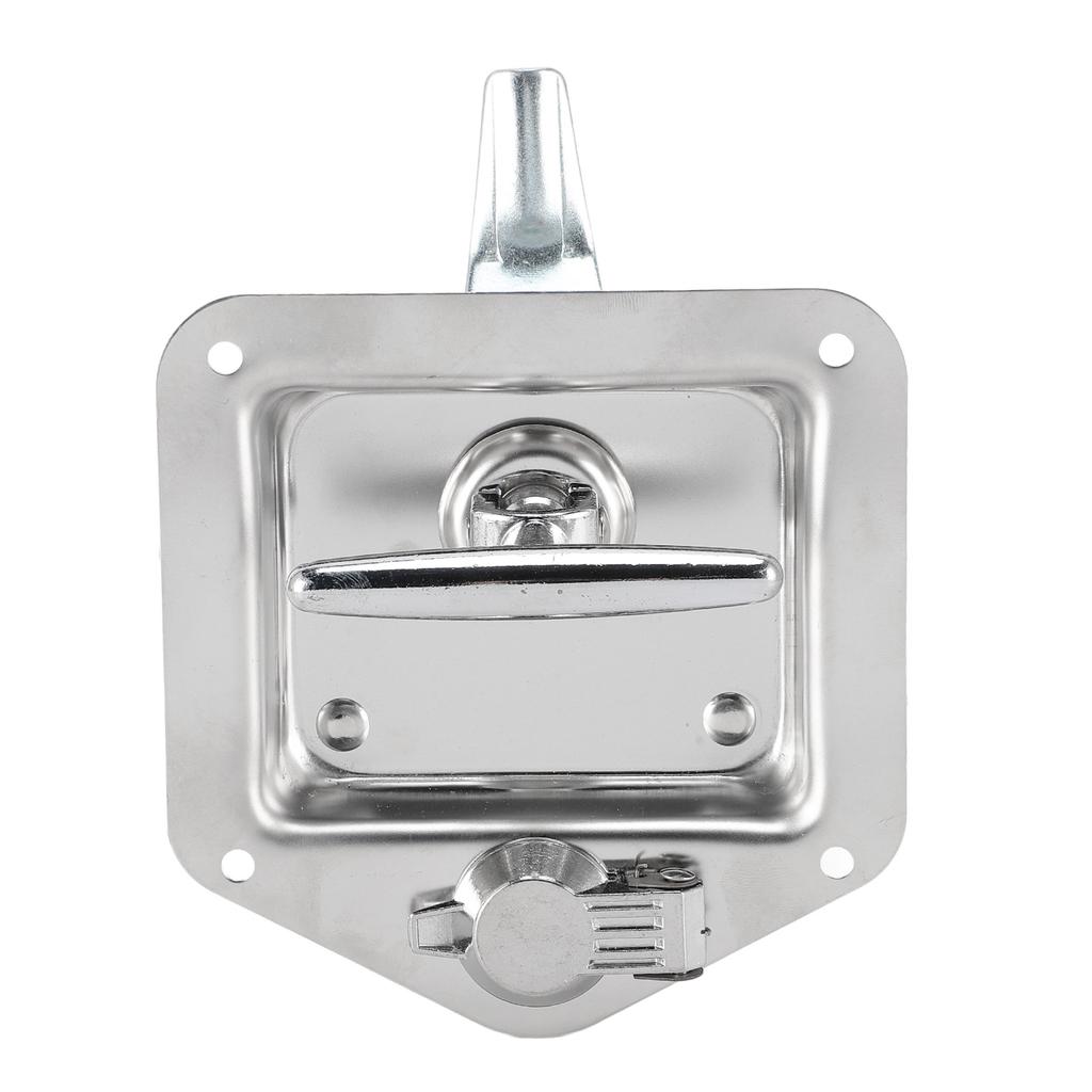 Защелка с Т-образной ручкой и ключами, складная ручка, замок для ящика для инструментов из нержавеющей стали для домашнего и коммерческого использования