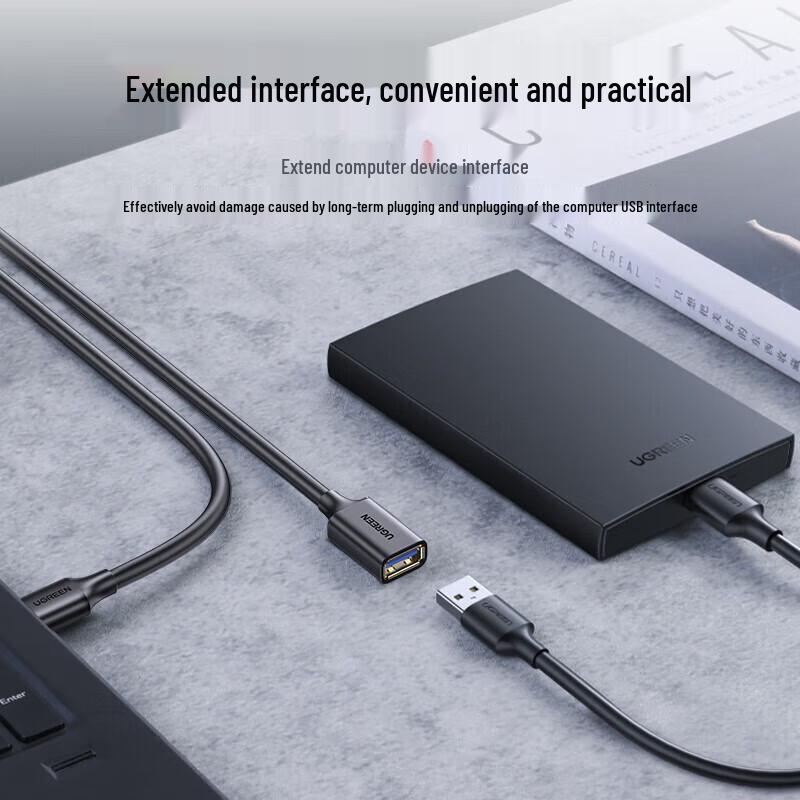 UGREEN USB 3.0 Male to Female Extension Cable