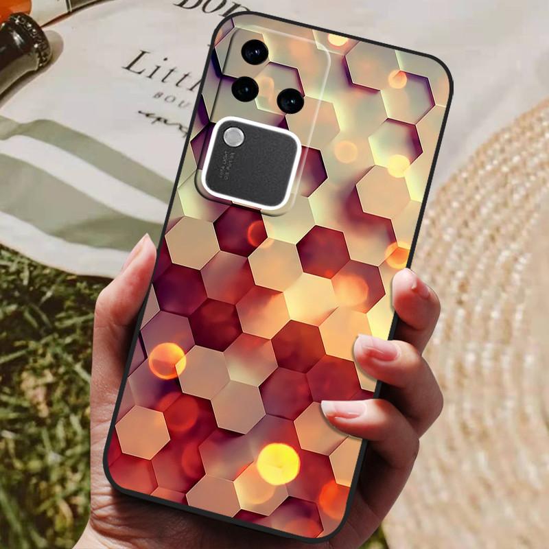 Для Vivo V30 Pro V2319 Чехол Роскошный Телефон Силиконовая Задняя Крышка Для Vivo V30 V2318 V 30 VivoV30 V30Pro Чехлы Защитная Оболочка Capas