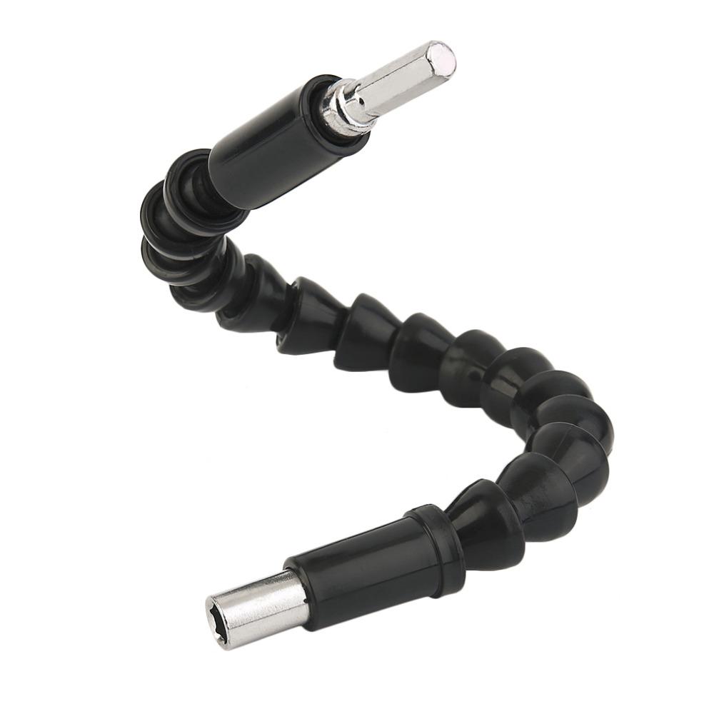 Гибкий удлинитель отвертки Гибкий держатель сверла Шестигранный наконечник Мягкий для электрической отвертки Адаптер Snake Connect Magnetic