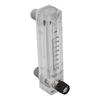 16‑160LPH Adjustable Liquid Flowmeter Transparent High Accuracy Water Flow Meter Panel Type