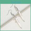 Stylish Oversized European American Sword Earrings Statement Jewelry 2021