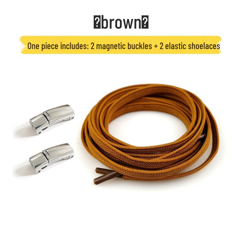 Цветные эластичные магнитные шнурки без завязывания для взрослых и детей