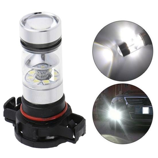 H7 светодиодные противотуманные фары для автомобиля 12 В 100 Вт, ближний свет с линзой из алюминиевого сплава, супер яркий белый свет, простая установка, дневные ходовые огни для большинства