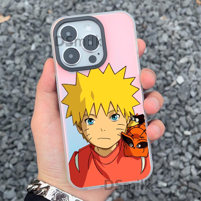 Белый чехол «Аврора Наруто Минбао» для iPhone 15 Pro для 14/13/12/11XsMax/XR