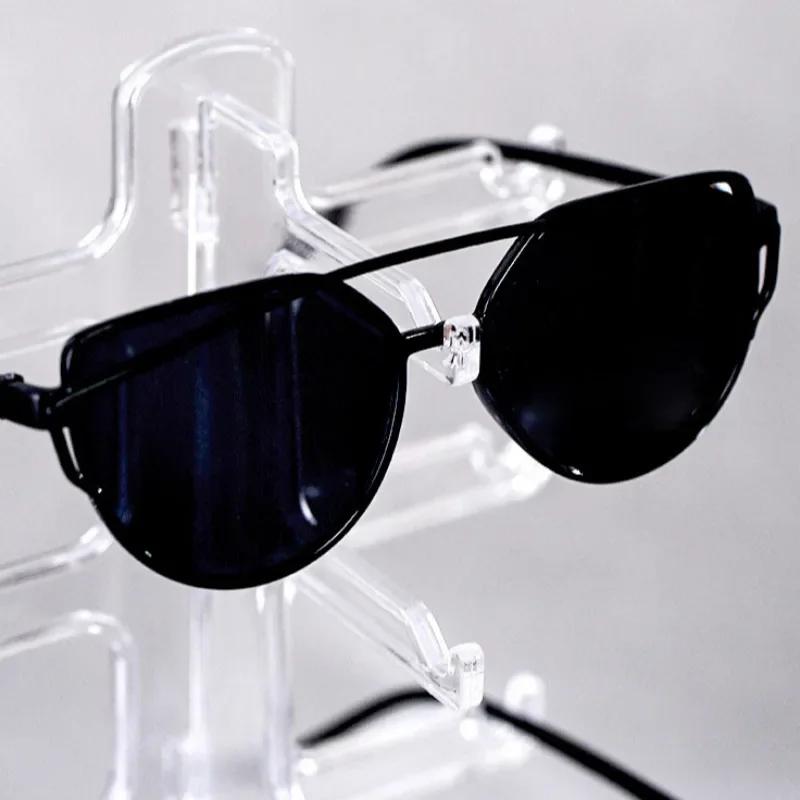 Plastic Sunglasses Show Rack Holders Glasses Shelf Eyeglasses Display Stand Storage Holder Home Organizer Space Saving Shelf