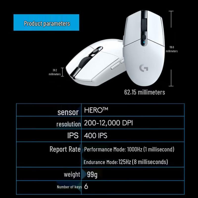 Беспроводная игровая мышь Logitech G304 LIGHTSPEED