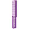 Professional Pocket Comb Fine Wide Tooth Barber Comb Hairdressing Comb for All Hair TypesPurple