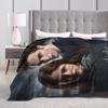 The Twilight Edward Bella  Soft Warm Blanket  Travel Plush Throw Blanket Aesthetic Couch Chair Flannel Bedspread Sofa Bed Cover