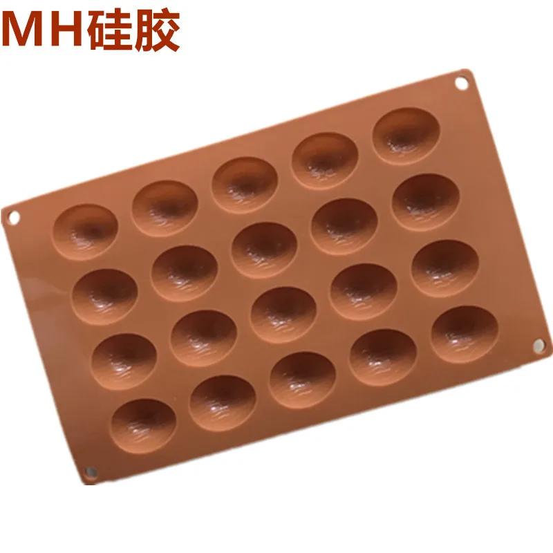 20 отверстий в форме грецких орехов, формочки для шоколада, силиконовые формы для пудинга, бытовые инструменты для выпечки тортов своими руками