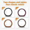 Suitable for Volkswagen Ultra-Thin Breathable Leather Steering Wheel Cover Suitable for Polo Golf 5 6 7 up Gol Volante Scirocco Passat B6 B8 Sedan 