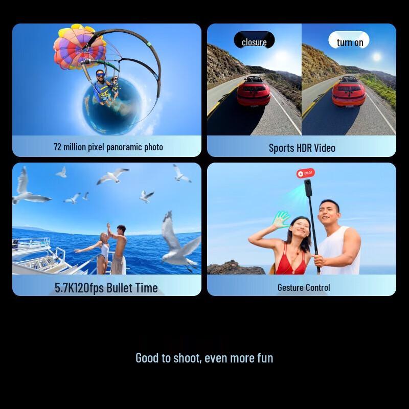 Insta360 X4 8K 360-Degree Action Camera (CN version)