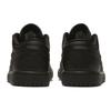 Air Jordan 1 Low Triple Черные стеганые женские кроссовки DB6480-001