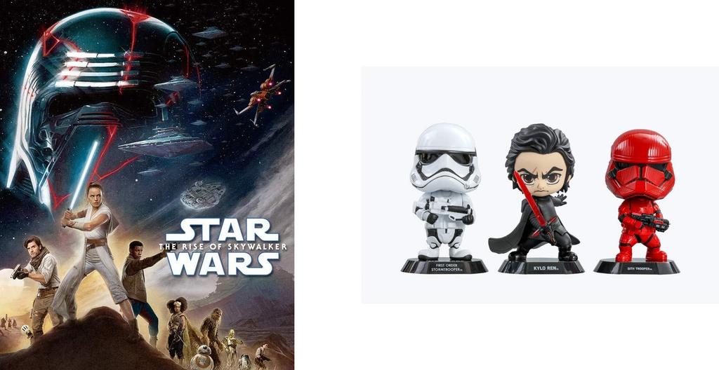 Звездные войны: Скайуокер. Восход 4K UHD MovieNEX Оригинальная коллаборация HOTTOYS ULTRA HD 3D Цифровая копия MovieNEX (с Cosbaby) [4K + + Blu-ray + +