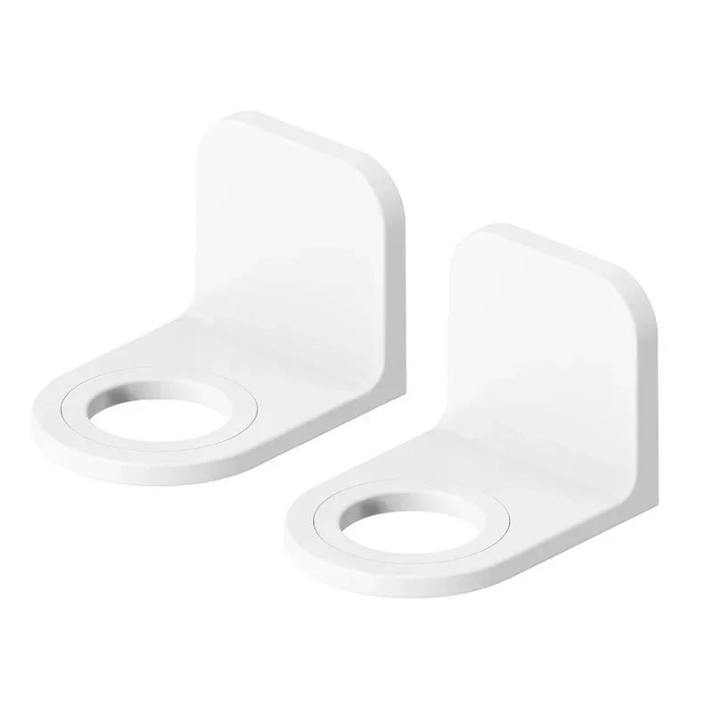 1/2pcs Wall Mounted Dispenser Bottle Holder Adhesive Shampoo Lotion Hand Soap Bottle Hanger Bathroom Storage Rack