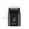 Hatteker Электробритва для мужчин, аккумуляторная бритва, водонепроницаемая, беспроводная бритва с триммером для носа, для путешествий, мини