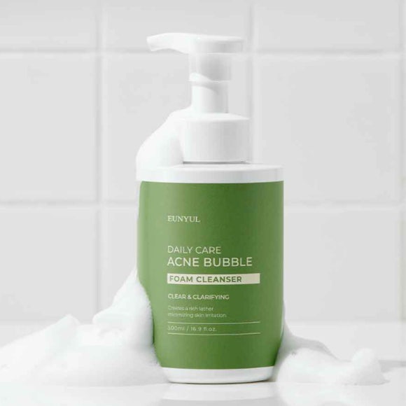 Eunyul Daily Care Acne Bubble Foam Cleanser 500 мл (3 варианта)