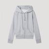 Женское худи базового кроя на молнии из смесового хлопка S miSS baSic Hoodie Zip Up SwjtSp12040 Mg