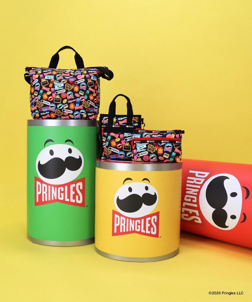 X Сумка через плечо MINI TOTE 3714 Наклейки Pringles [LeSportsac Pringles] [Официальный] N/S / /