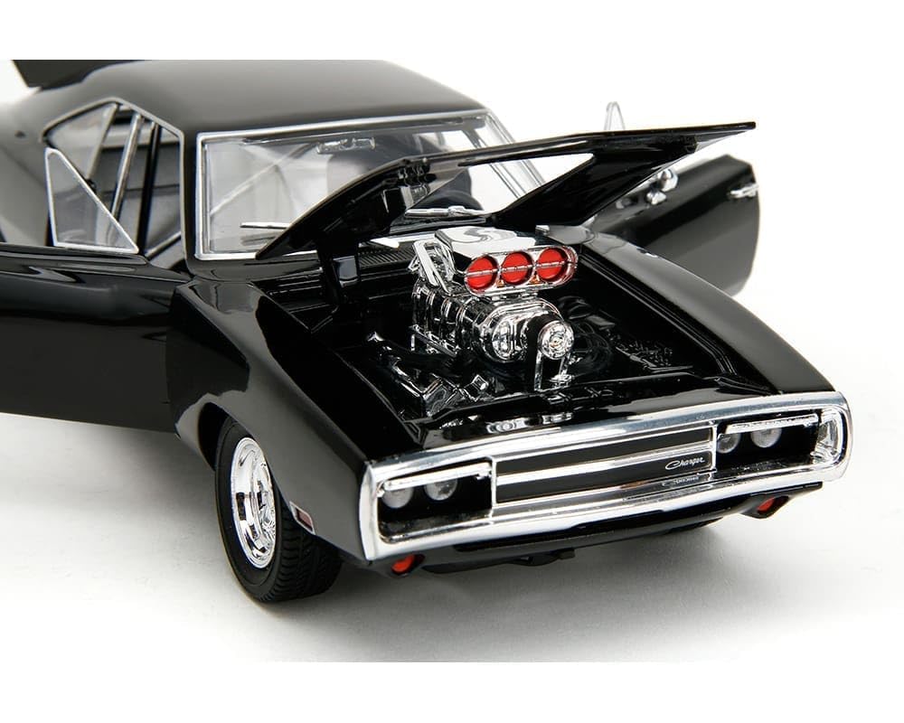 JADA TOYS 1/24 Форсаж Dodge Charger R/T 1970 Черный Форсаж Charger TrueSpec