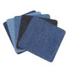 25PCS Blue Denim Patches No Sew Sewing Patches Decoration Set Cloth Patches  Home Use
