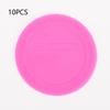 10 Pcs Round Rubber Coaster Pad Self Adhesive Cup Bottom Stickers Non-Slip Anti-Scald Tumbler Cup Protective Pads