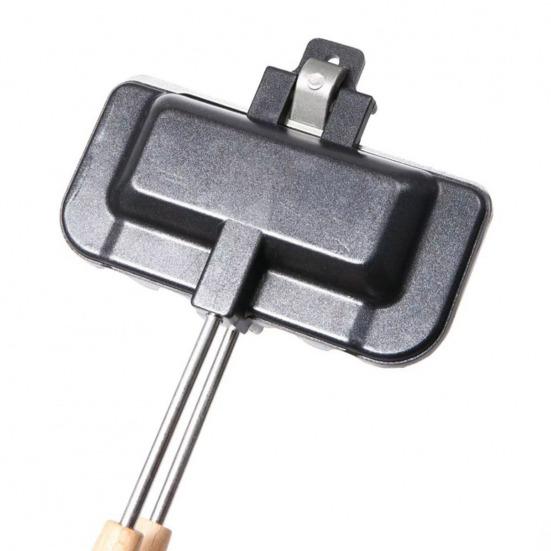 Сэндвичница с антипригарным покрытием, перекидная сковорода-гриль для завтрака, тостер для хот-догов, сыроварка на гриле, омлеты, сковорода для выпечки тостов для кемпинга, общежития, офиса