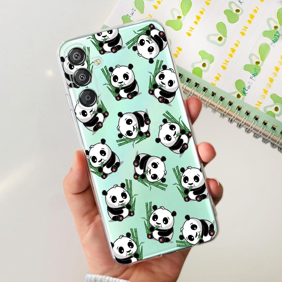 For Samsung Galaxy M15 5G Case SM-M156B Luxury Marble Clear Silicone Soft TPU Phone Cover For Samsung Galaxy F15 5G